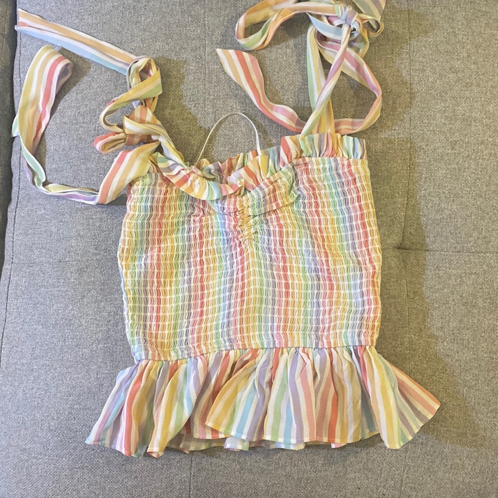 Yumi Kim Smoked Rainbow Top - never worn